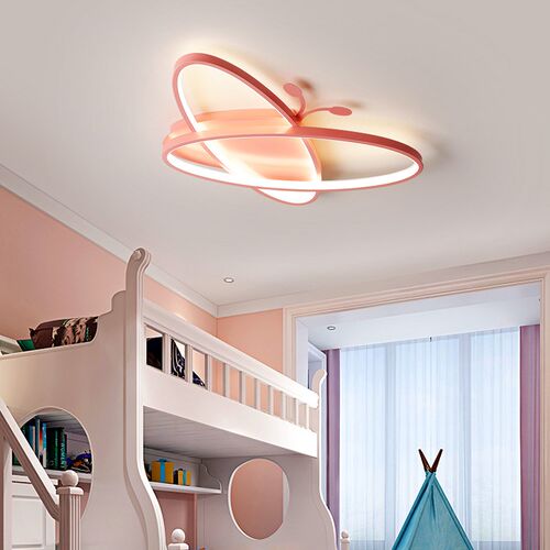 Modern LED Ceiling Lights for boy girl childrens Pink Blue C