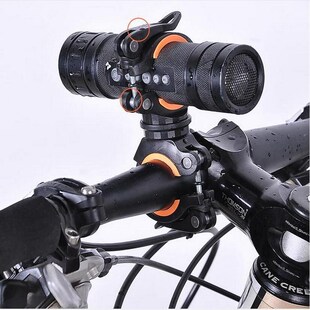 Mount Bike Cycling 360 Degree Rotatable bicycle clamp Flashl