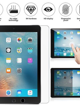 9H Tempered Glass Screen Protector For Ipad 2/3/4 Air 1/2 M