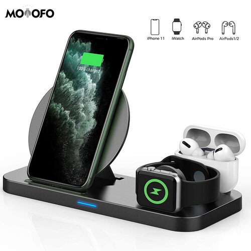 3 in 1 Wireless Charger Station for AirPods/Apple Watch Ser