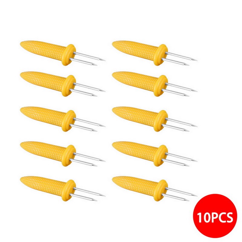 6/8/10/12pcs BBQ Sweetcorn Holder k Corn On The Cob Skewers