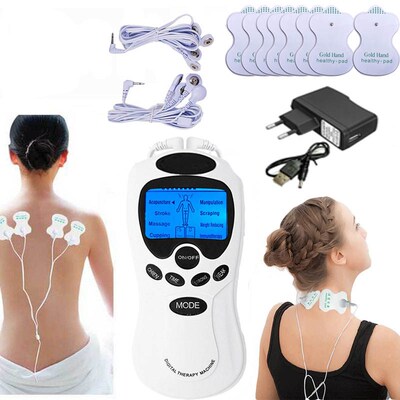 Body TENS EMS Slimming muscle Neck massager back reliever k