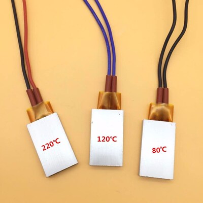 2 Pcs Ptc Heaters Heating Elet Hair Dryer Accessories Curler