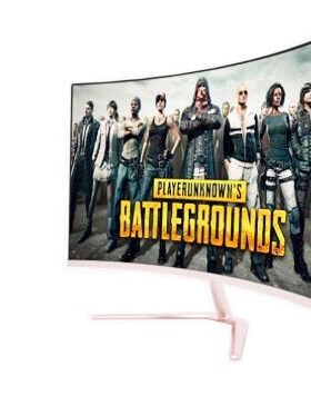 24 inch curved PC monitor computer desktop 75Hz IPS screen