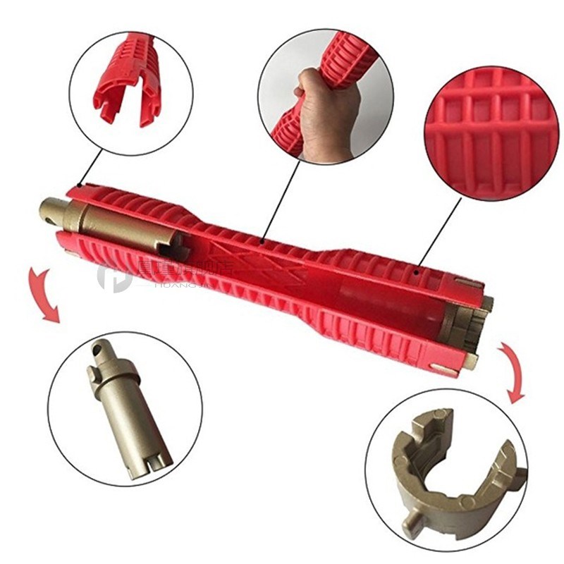 Torquimetro Plumber Wrench Adjustable Water Pipe Spanner Fau