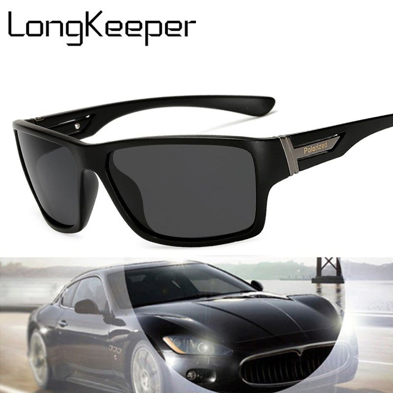 long keeper vintage polarized sunglasses men brand 2020 new