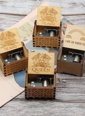 New hand cranked music box I love you my Queen Bohemian Rha