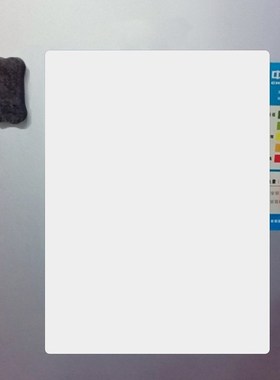 A4 Size Soft Whiteboard Writing Board Magnetic White Board F