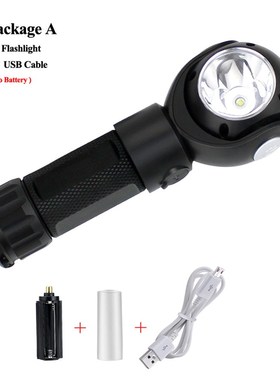 Ultra Powerful USB Torch Rechargeable Strong Magnetic Flexib