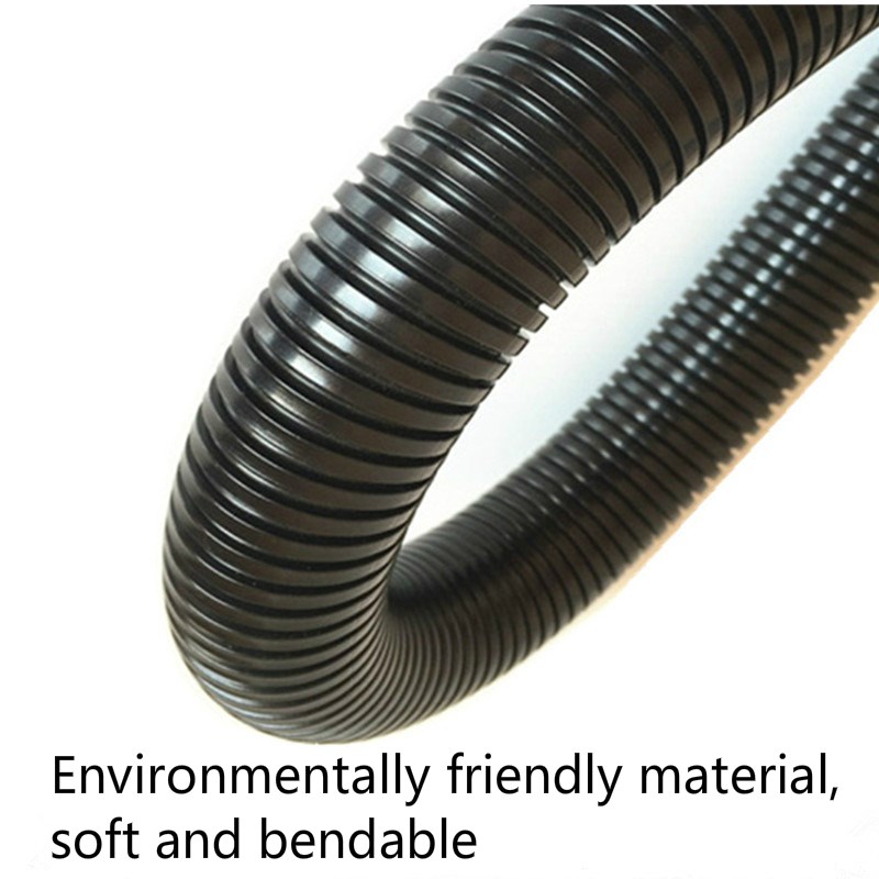 5M Flexible Insulate Flame Retardant Plastic Bellows Threade