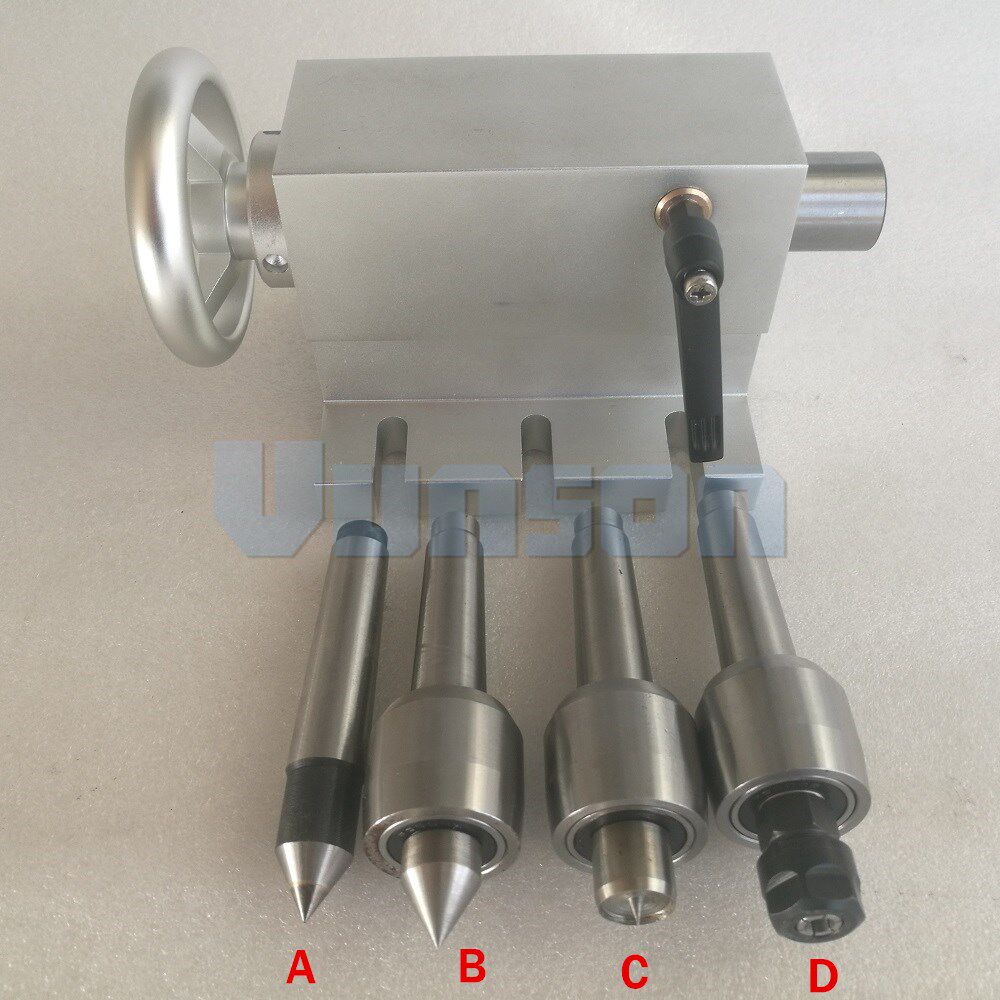 Removable and Replaceable MT2 Morse 2# Taper Shank Live Cent