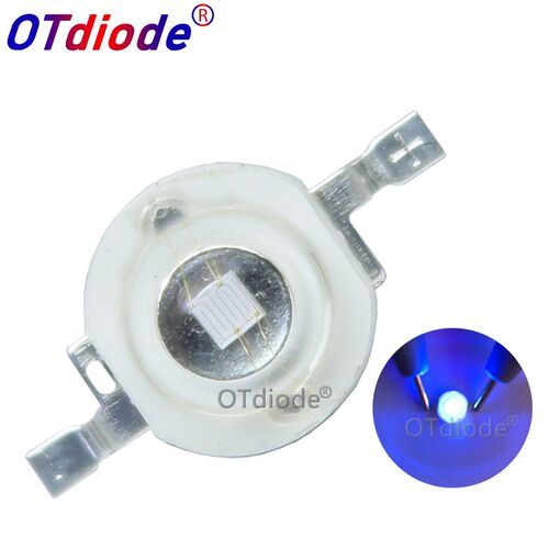 5PCS 3W LED Light Bulb Lamp V ltraviolet 365nm 370Nm 400mA-5