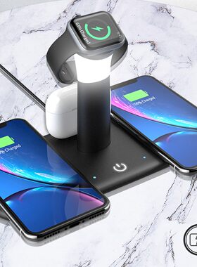 4 in 1 wireless charging stand for Apple ios Samsung 6 5 4