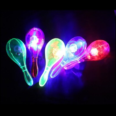 LED Maracas Flashing Light p Shake Toy Cheering Party Concer