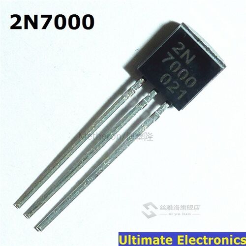 *50pcs 2N7000 TO-92 N-Channel MOSFET Transistor