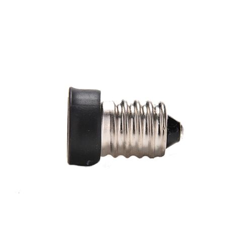 2PCS E14 To E12  Socket Converter Light Base Candelabra Lamp