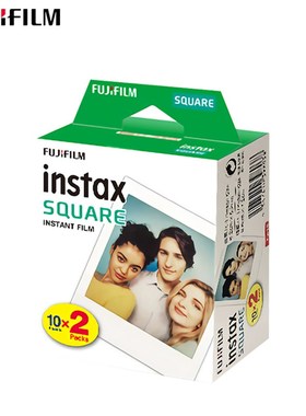 20 Sheets Fujifilm Instax Square Camera Instant Films Photo