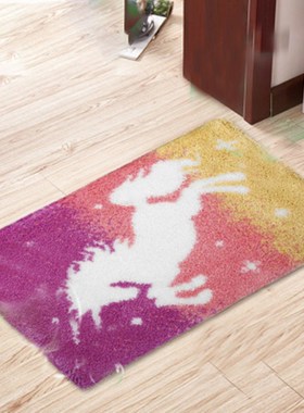 Cartoon Patterns Latch Hook Material Embroidery Carpet Hors