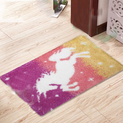 Cartoon Patterns Latch Hook Material Embroidery Carpet Hors