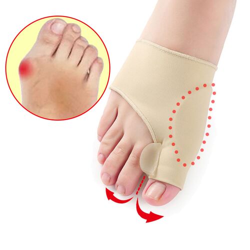2Pcs=1Pair Toe Separator Hallux Valgus Bunion Corrector Orth