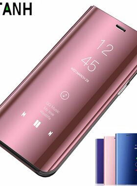 Mirror View Smart Flip Case For Huawei Honor View 20 Luxury