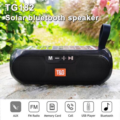 TG182 portable bluetooth speaker, outdoor waterproof wirele