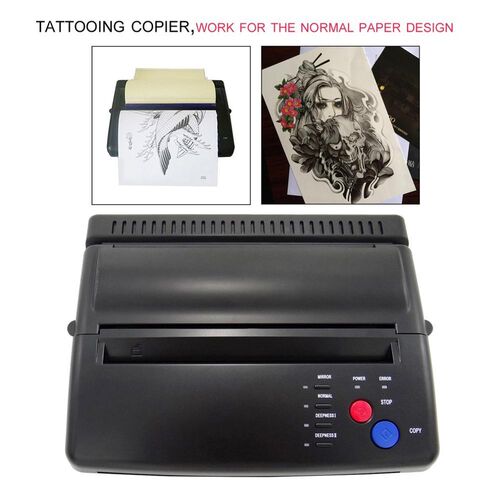 Tattoo Transfer Machine Stencils Device Copier Printer Draw