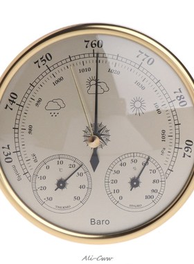Wall Mounted Household Barometer Thermometer Hygrometer Weat