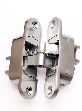 HOT 10PCS 3D Adjustable Cross Door Hinges Invisible Conceale