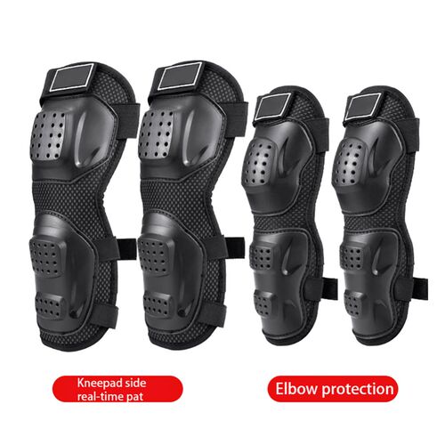 4pcs Motorcycle Elbow Protector Knee Pads Safety Protective