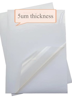 60 sheets A4 Clear Label er laser / inkjet  printer transpar