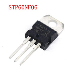 10pcs STP60NF06 P60NF06 60N06 60NF06 TO 220 integrated circ