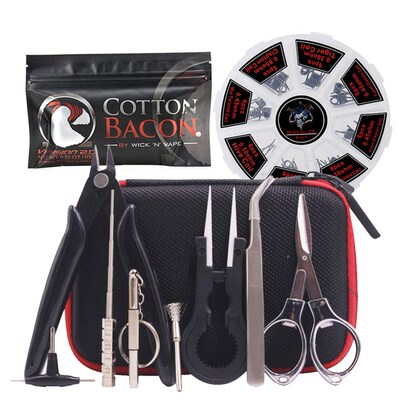 8 in 1 Prebuilt Coil with Vape Cotton Electronic Cigarette O