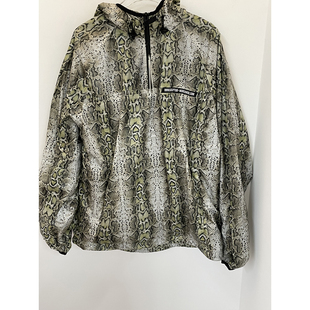 SCULPTOR原创设计光面花纹半拉链帽衫宽松连帽卫衣