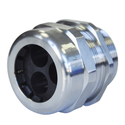 蓝盛防爆三孔不锈钢电缆格兰头