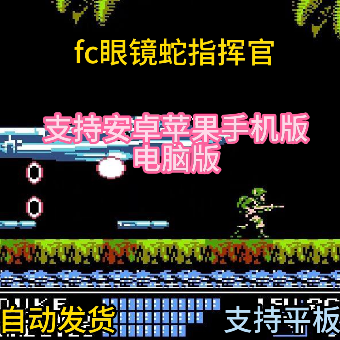 FC红白机眼镜蛇指挥官游戏模拟器小霸王苹果安卓鸿蒙电脑版