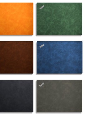 联想ThinkPadP15v贴纸Book16p保护膜15p笔记本14p锐龙版皮革贴膜13x电脑X1Carbon2021款Nano外壳Yoga机身ET14