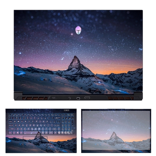 雷神911MT暗杀星4贴纸911Zero保护膜Air星战五代外壳贴膜16英寸高清蓝光屏幕膜防反光911MR黑武士键盘膜