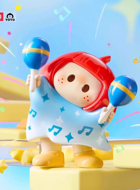 正版右右盲盒萌粒萌趣歪头系列手办潮玩摆件小礼物女yoyo潮玩