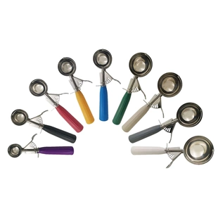 高档304不锈钢冰淇淋勺冰糕勺子水果挖球器冰激凌球勺雪糕羹包邮