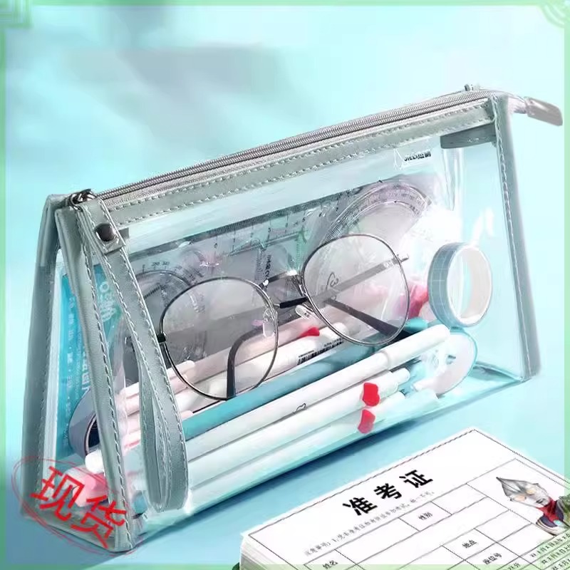 中考高考透明考试笔袋防水