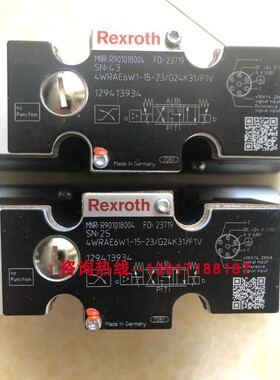 R901018004 4WRAE6W1-15-23/G24K31/F1V力士乐比例阀德国原装