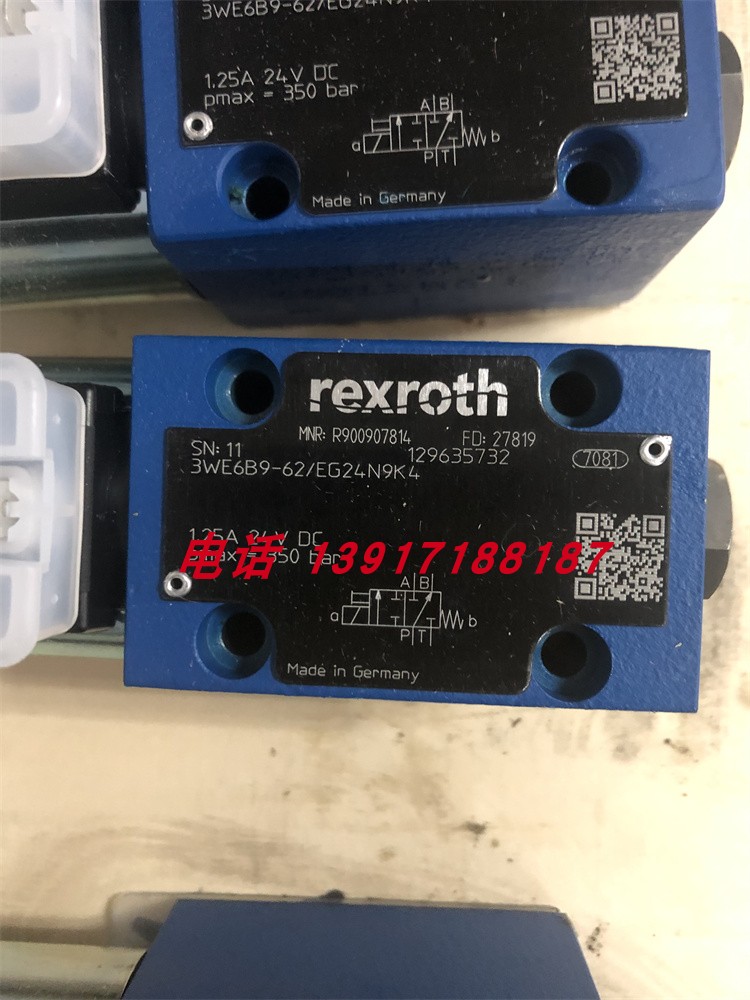 力士乐电磁阀R900907814