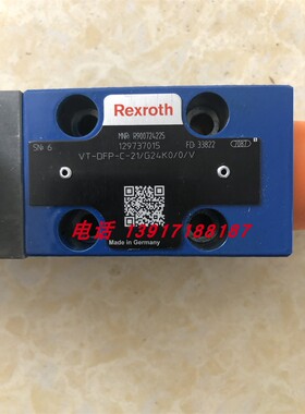 力士乐比例阀VT-DFP-C-21/G24K0/0/V R900724225德国原装液压件