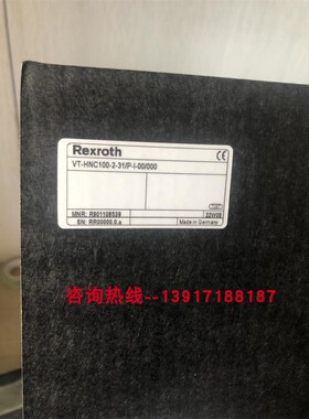 力士乐控制器R901108539 VT-HNC100-2-31/P-I-00/000德国产原装