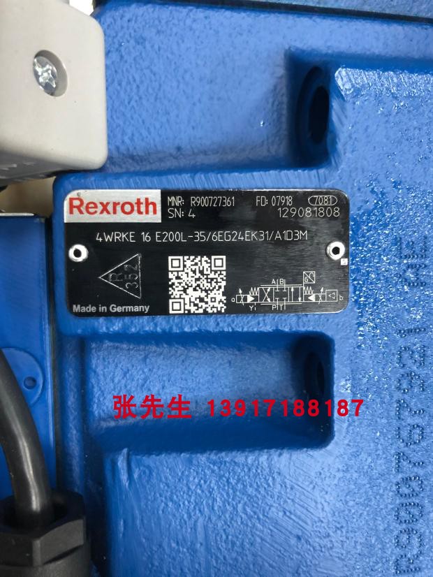 力士乐比例阀R900727361