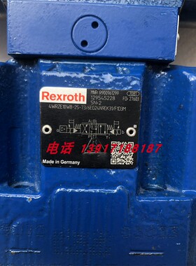 力士乐比例阀R900961299 4WRZE10W8-25-73/6EG24N9EK31/F1D3M
