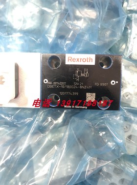 力士乐比例阀DBETX-1X/180G24-8NZ4M 0811402017德国品牌