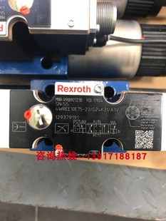 A1V力士乐比例阀德国液压原装 R900927230 G24K31 4WREE10E75