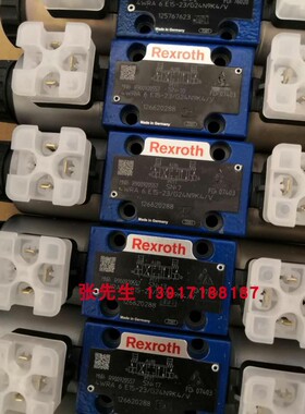 R900920557 4WRA6E15-23/G24N9K4/V比例阀德国原装Rexroth力士乐